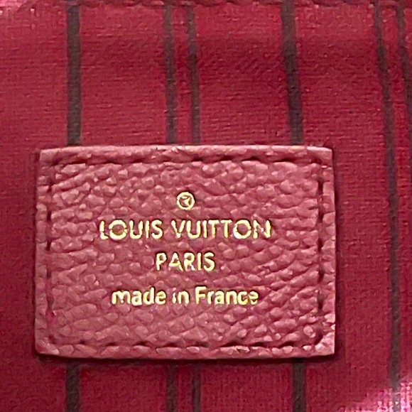 Burgundy Louis Vuitton Citadine PM Monogram Tote - Picture 9 of 13